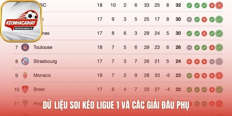 Dữ liệu Kèo bóng đá Pháp cung cấp công cụ phân tích toàn diện